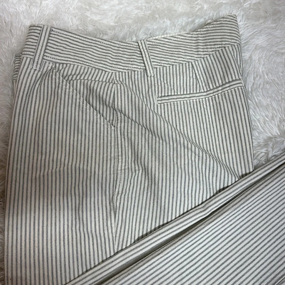 Old Navy Stripe Trousers Sz 12L - Picture 2 of 10